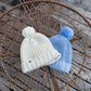 Organic Cotton Pom Pom Beanie