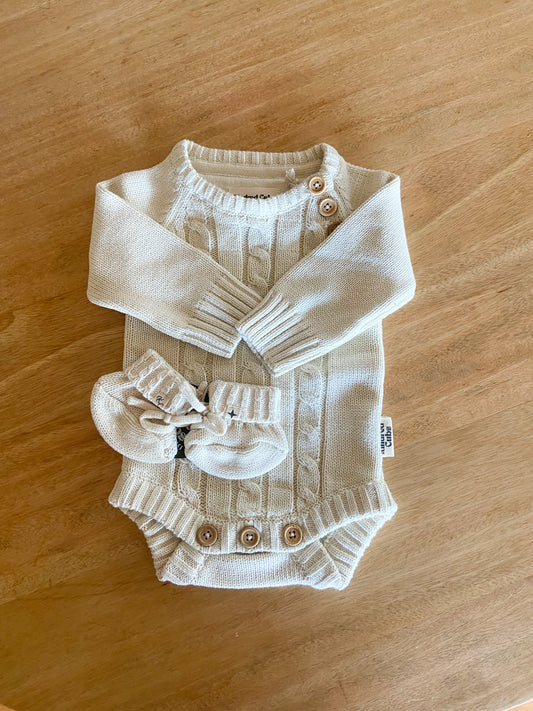 Organic Cotton Baby Booties